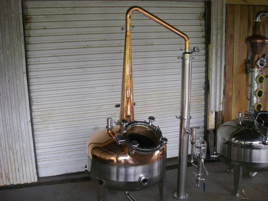 Pot Shot 200l Coppertop Pot Still