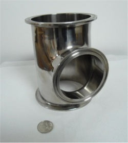 Stainless 4 x 4 x 3 Bubbletee